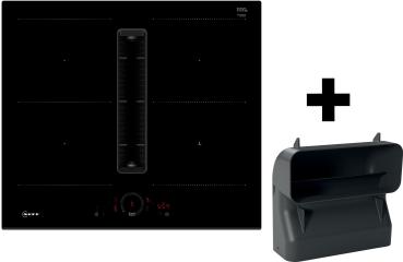 Neff Collection V56FHQGA6 - N 70, V56FHQ4L0 + Z861SB4, Induktionskochfeld mit Dunstabzug, Flachkanal, ca. 60 cm, 7 Jahre Garantie